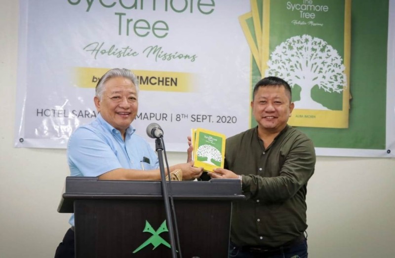 A book titled ‘The Sycamore Tree Holistic Missions’ was launched in Dimapur by Alemtemshi Jamir IAS (Rtd) Former Chief Secretary Nagaland, CEO Investment and Development Authority of Nagaland, Working President NDPP on September 8. The book is authored by Aliba Imchen, Director, Life Concerns Ministry and published by Heritage Publishing House.